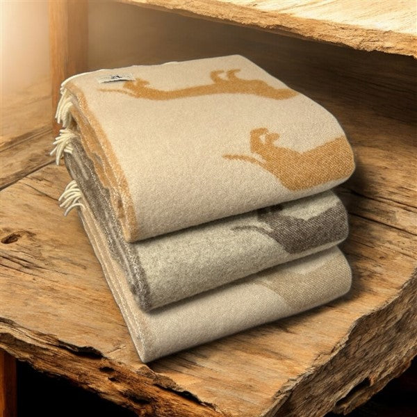 Belpo wollen deken teckel