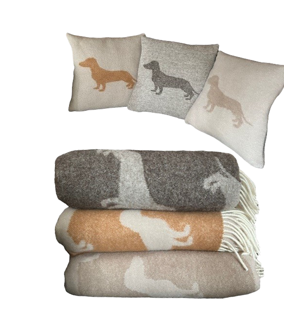 Belpo wollen deken teckel