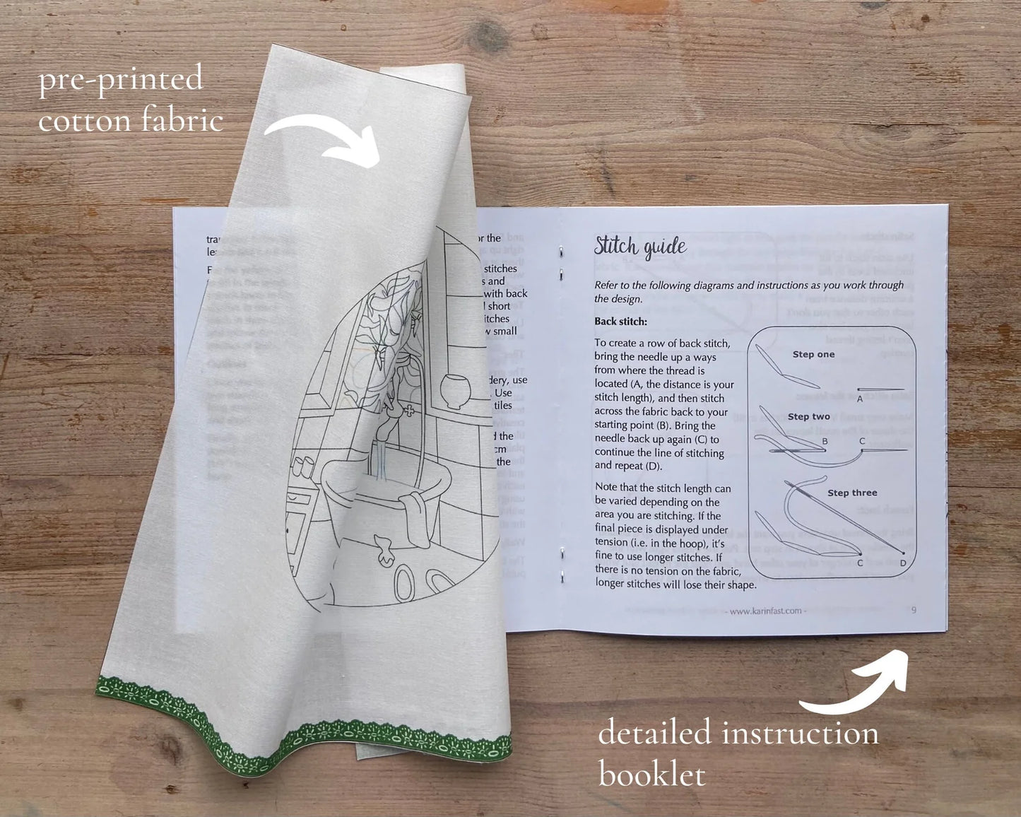 Cream Tea and Lace borduurpatroon