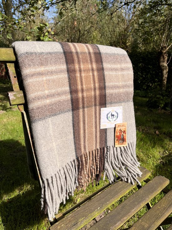 Belpo plaids recycle wool