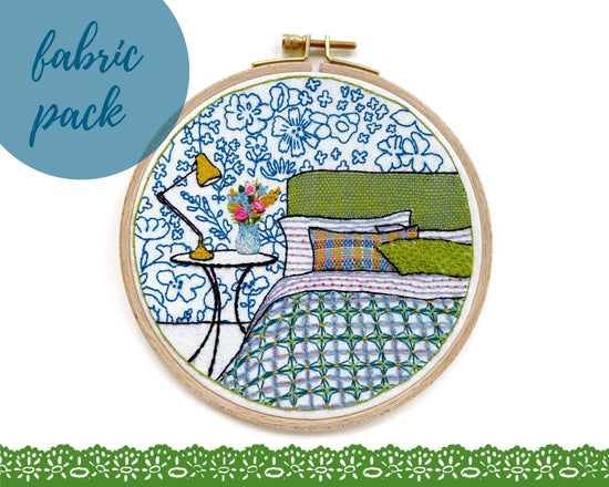 Cream Tea and Lace borduurpatroon