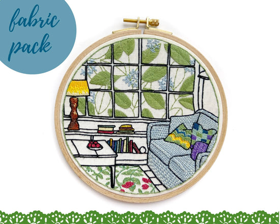 Cream Tea and Lace borduurpatroon