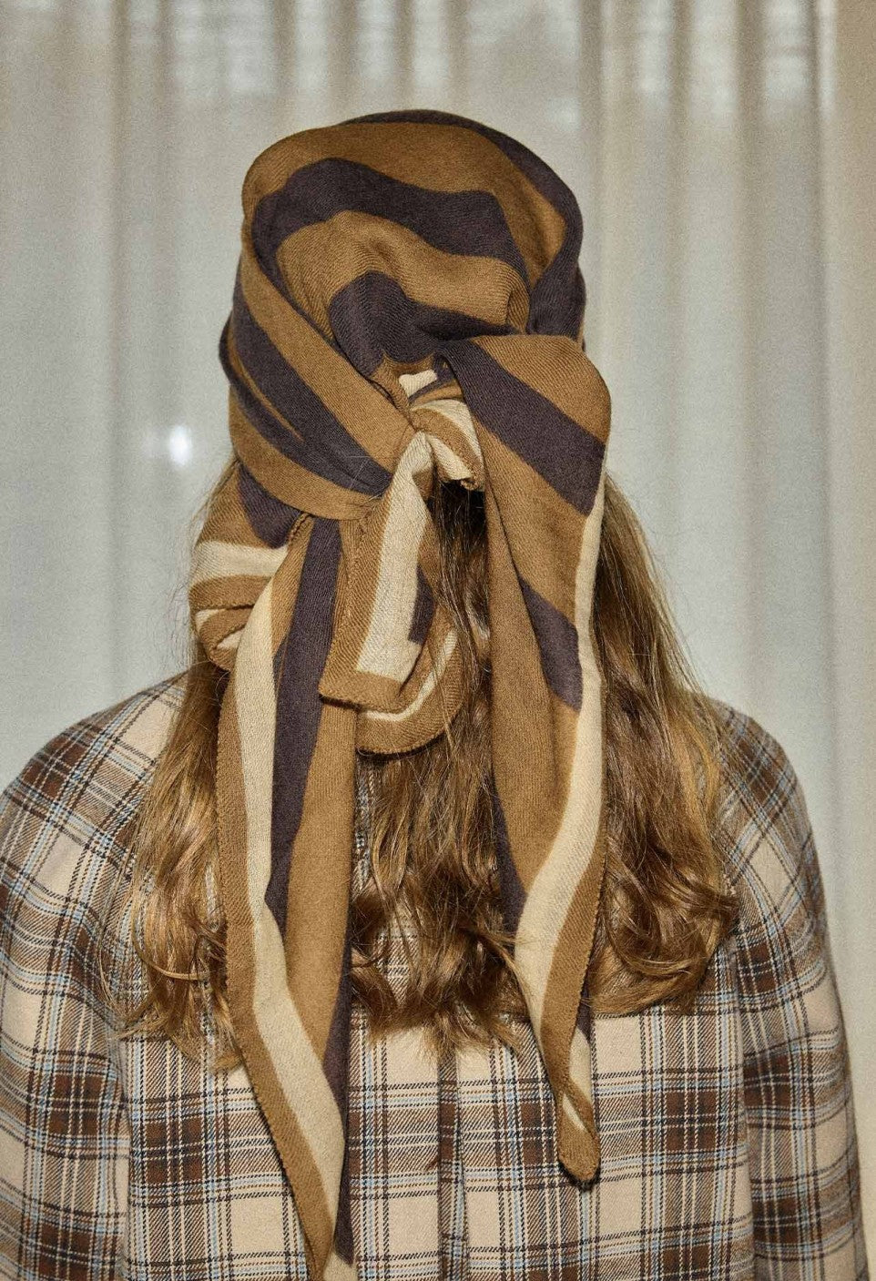 Gabrielle Paris wool scarf zebra