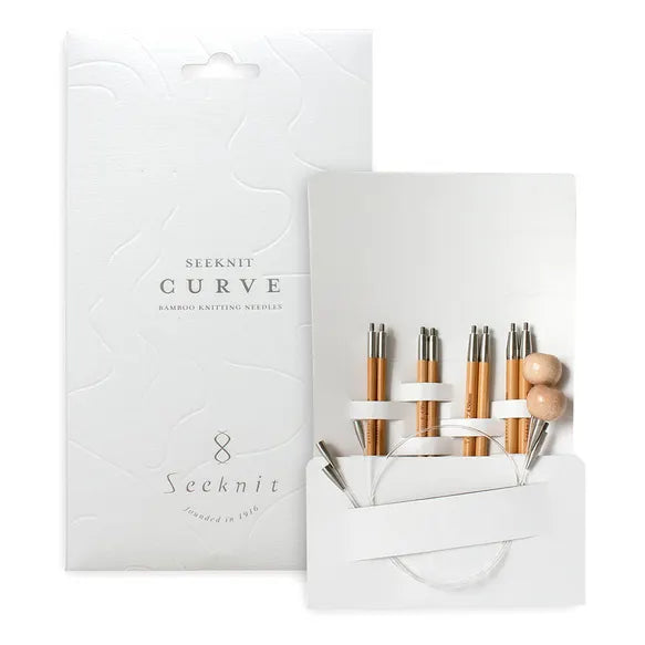 Seeknit Curve Koshitsu - Bamboo knitting needles set