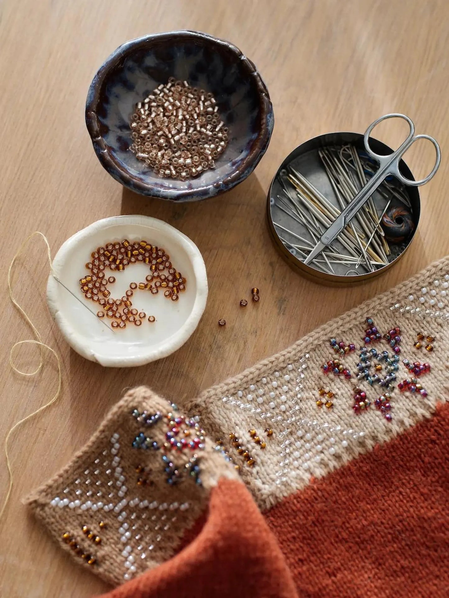 Laine Publishing, Beaded Colourwork I a Modern Approach to Knitting with Beads