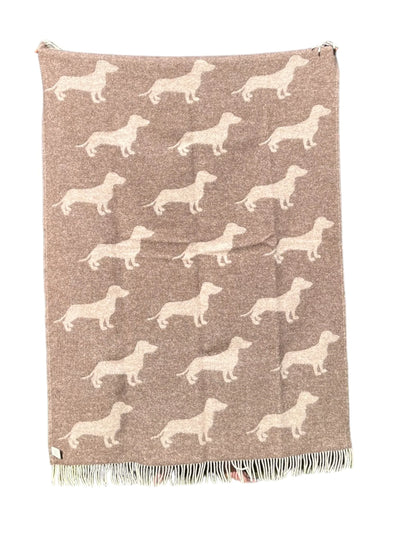 Belpo wollen deken teckel