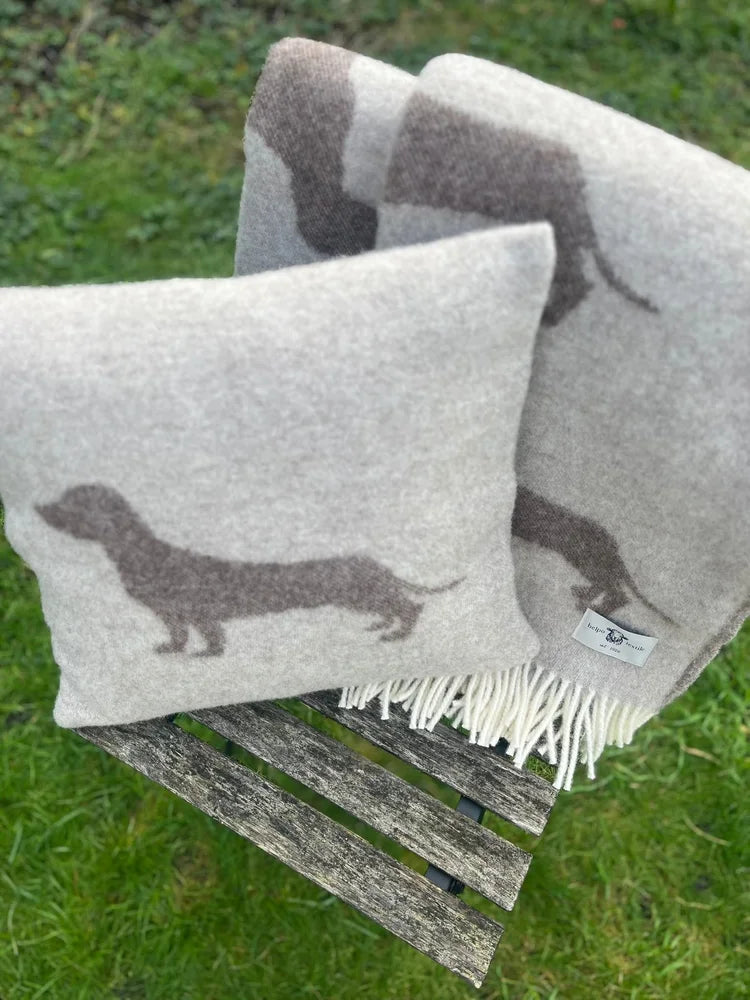 Belpo wollen deken teckel