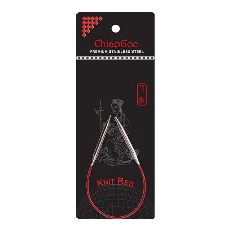 Chiaogoo Red Lace Circular 40 cm