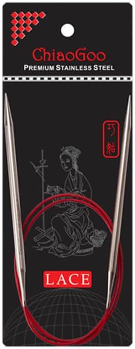 ChiaoGoo Red Lace Circular 120 cm