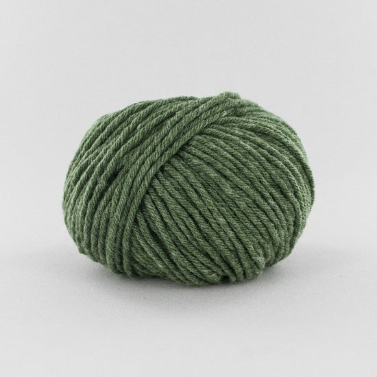 Bol Fonty Tartan 6 garen in kleur 2032, een natuurlijke groene tint van 100% fijne wol. Warm, zacht en ideaal voor truien, vesten en winterprojecten.