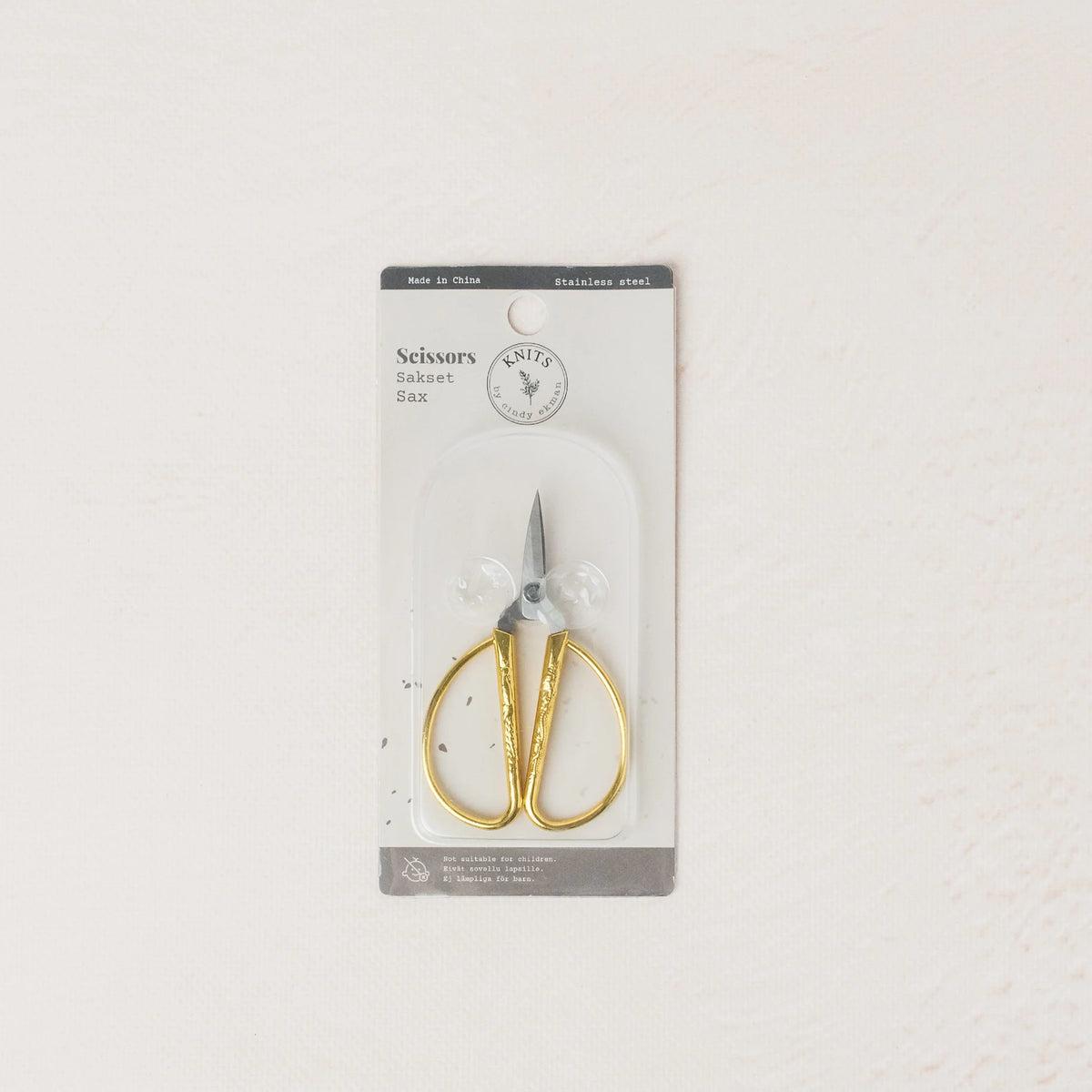 Knits by CE Scissors golden
