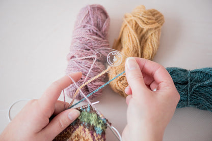 Knits by Cindy Ekman - Yarn guide plate