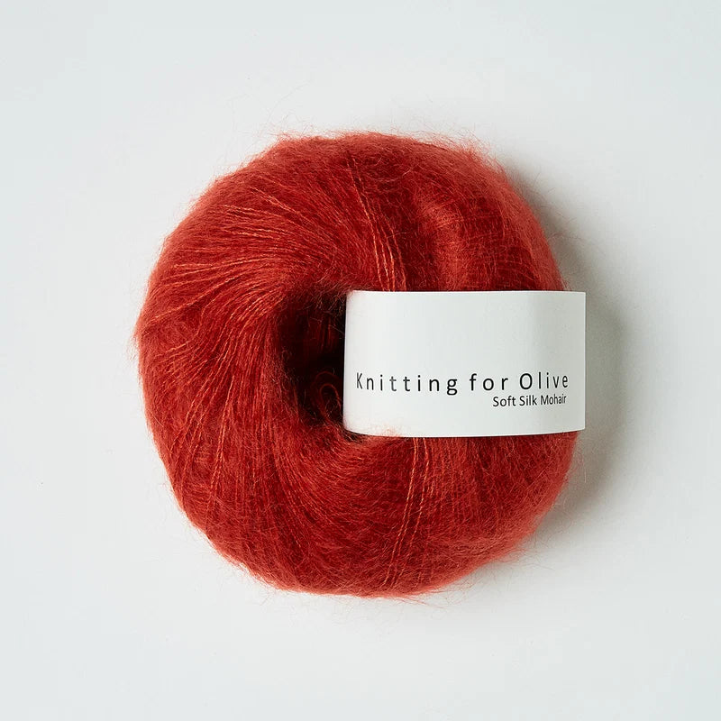 Knitting for Olive Soft Silk Mohair