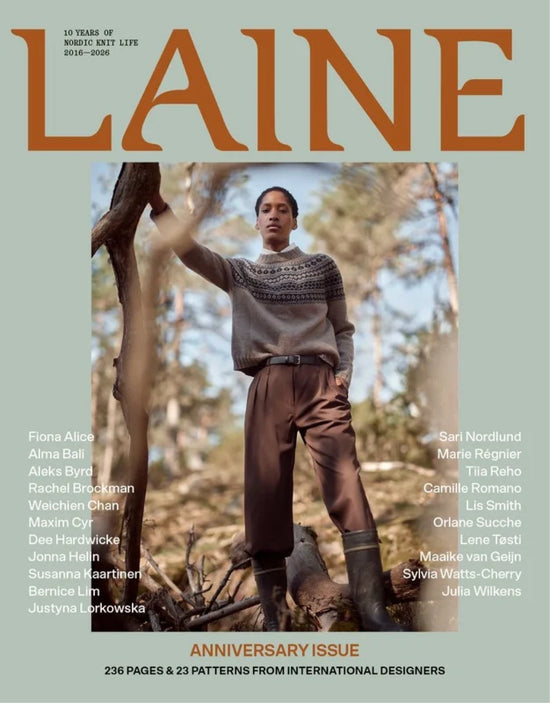 LAINE - Anniversary Issue - 10 years of nordic knitting