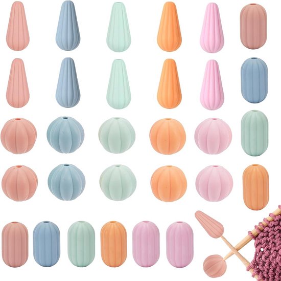 Needlestoppers siliconen pasteltinten per paar