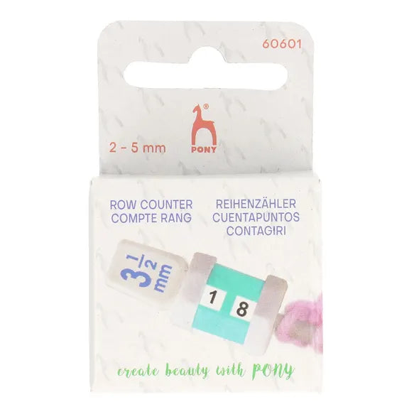Pony toerenteller 2-5 mm 1 stuks