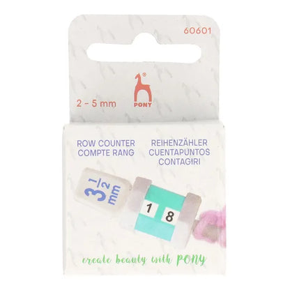 Pony toerenteller 2-5 mm 1 stuks