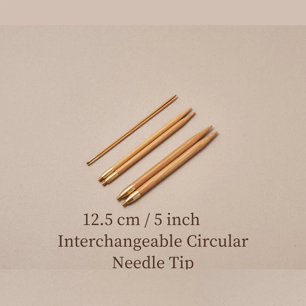 Seeknit Koshitsu Interchangeable Needle Pairtips 12,5 cm 5inch