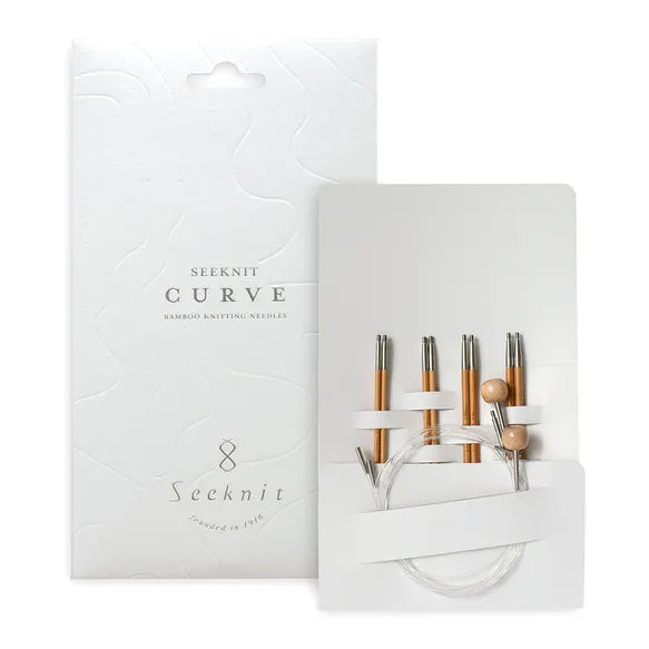 Seeknit Curve Koshitsu - Bamboo knitting needles set