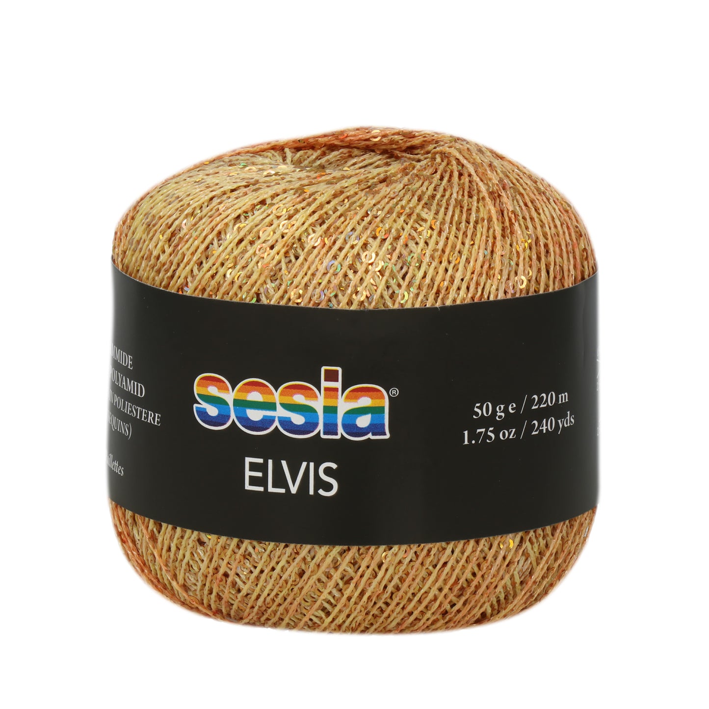 Sesia - Elvis - polyamide pailletjes verloopgaren