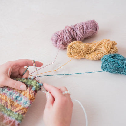 Knits by Cindy Ekman - Yarn guide plate
