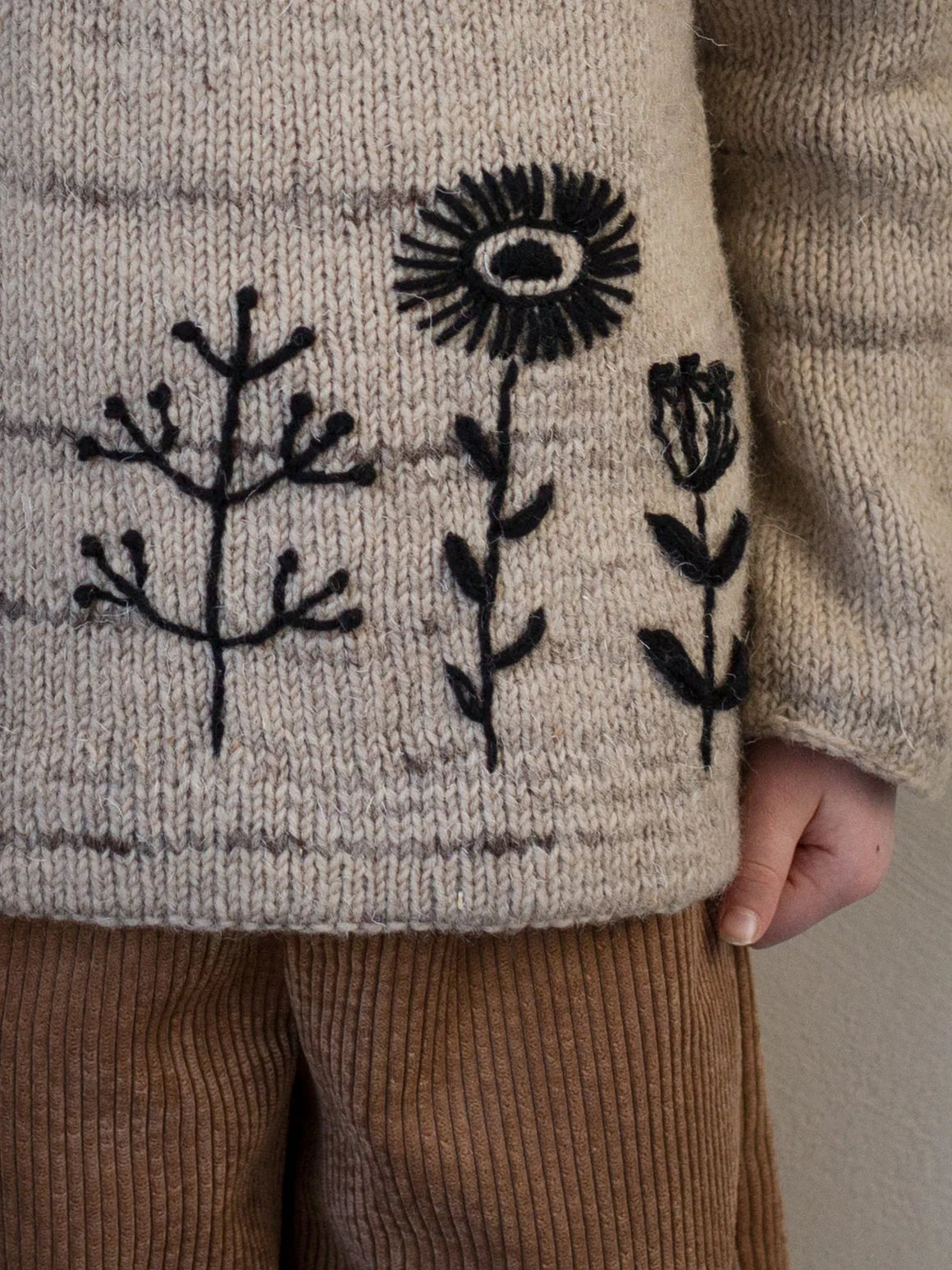 Embroidery on knits, Judith Gummlich