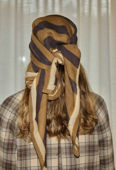 Gabrielle Paris wool scarf zebra